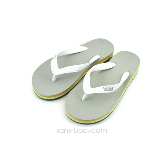 Tongs naturelles BIG GREY [du 36 au 41]