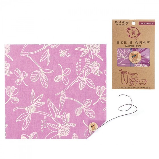 Bee's Wrap Sandwich Clover