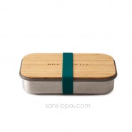 Sandwich Box - Bois & inox - Océan