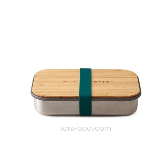 Sandwich Box - Bois & inox - Océan
