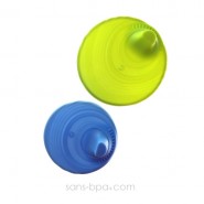 2 becs à boire anti-goutte silicone