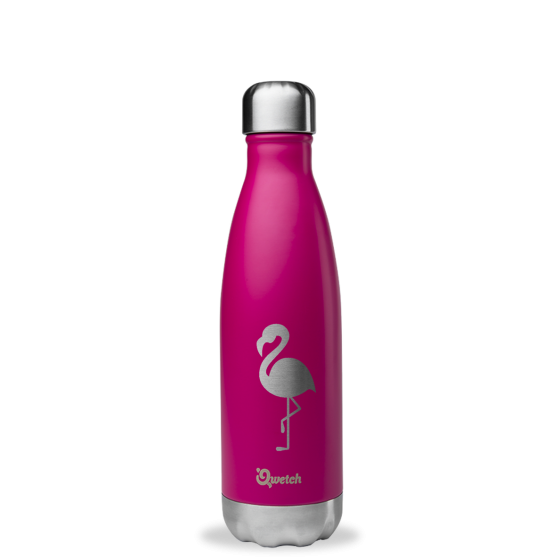 Bouteille isotherme inox - Flamant Rose - 500ml