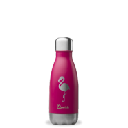 Bouteille isotherme inox - Flamant rose - 260 ml