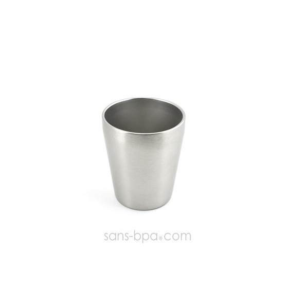 La P'tite timbale inox isolé 200ml