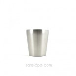 La P'tite timbale inox isolé 200ml