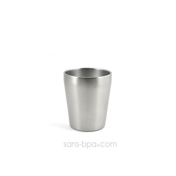 La P'tite timbale inox isolé 200ml