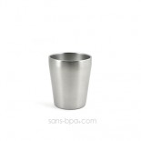 La P'tite timbale inox isolé 200ml