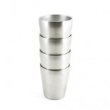 La P'tite timbale inox isolé 200ml