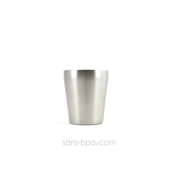 La P'tite timbale inox isolé 200ml