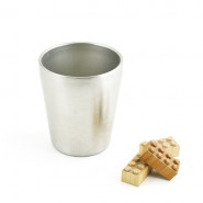 La P'tite timbale inox isolé 200ml