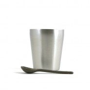 La P'tite timbale inox isolé 200ml