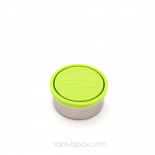 1 BOITE VERT POMME en inox de KIDS KONSERVE