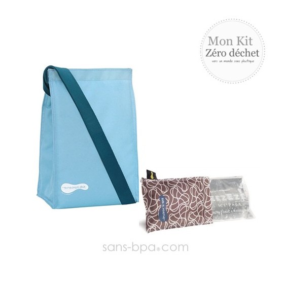 Pack glace & son sac isotherme CIEL - Kids Konserve