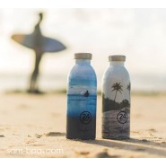 Bouteille inox isotherme 500ml - CLIMA Pistache