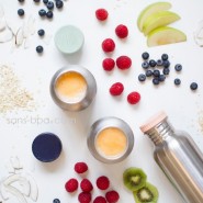 Gourde inox 300 ml - Ciel