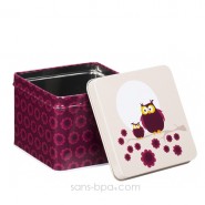 Boite métal cube OURSONS