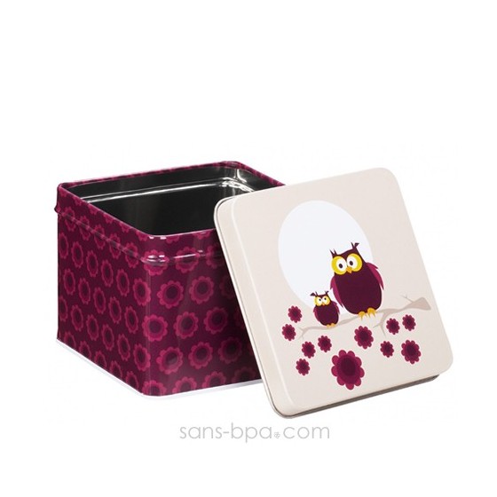 Boite métal cube OURSONS