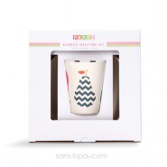 Set vaisselle biodégradable - Poire