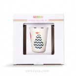 Set vaisselle biodégradable - Poire