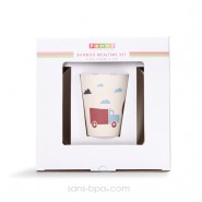 Set vaisselle biodégradable - Ananas