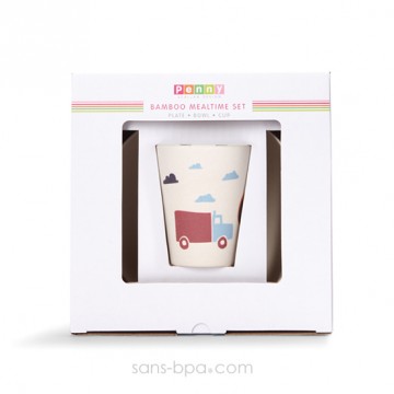 Set vaisselle biodégradable - Ananas 2