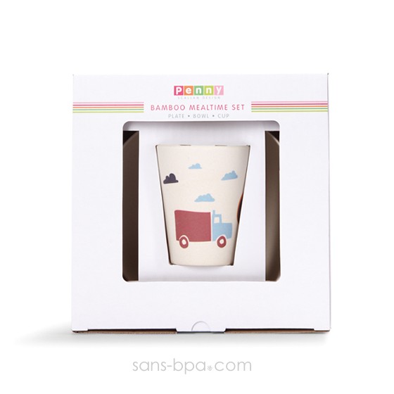 Set vaisselle biodégradable - Ananas