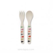 Couverts biodégradables - Navy Star