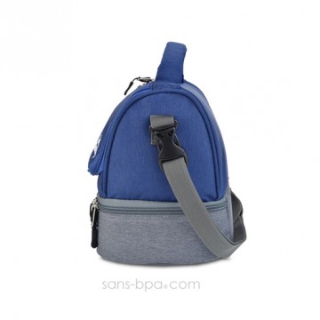 Sac isotherme - Bleu / Gris 2