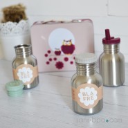 Gourde inox 300 ml - Gris