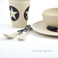 Set vaisselle biodégradable - Chirpy Bird