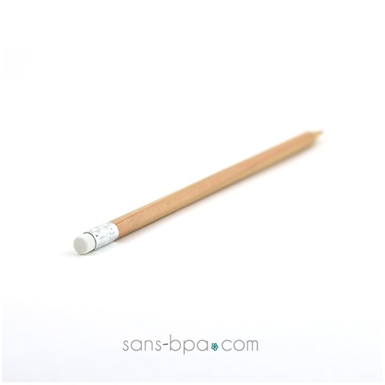 Crayon en bois HB & sa mine naturelle
