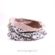 Sac à pain - Modèle corbeille Arlequin