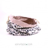 Sac à pain - Modèle corbeille Arlequin
