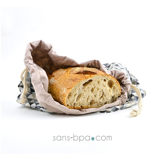 Sac à pain - Modèle corbeille Arlequin