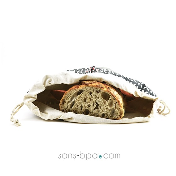 Sac à pain - Modèle corbeille Arlequin