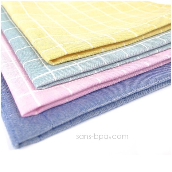 Lot 4 mouchoirs coton BIO