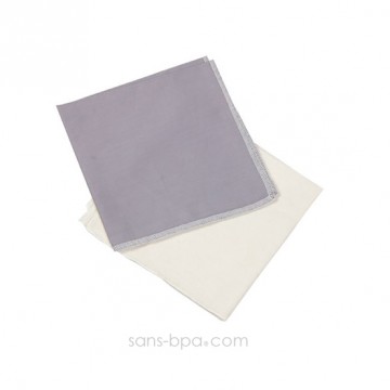 Lot 3 mouchoirs coton BIO 2