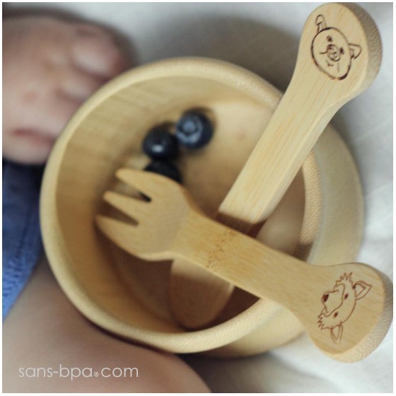 Couverts animaux Bambin 18 mois - BAMBU