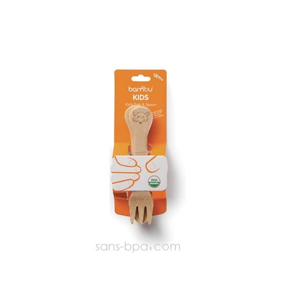 Couverts animaux Bambin 18 mois - BAMBU