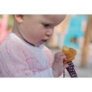 Attache tétine d'Hévéa