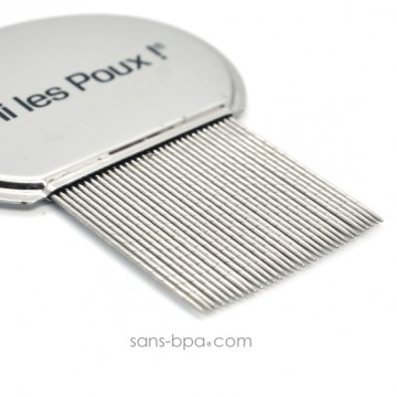 Peigne à poux inox - Fini les poux 2