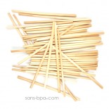50 pailles en pailles naturelle - Small