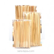 50 pailles en pailles naturelle - Small