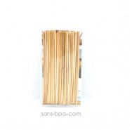 50 pailles en pailles naturelle - Small