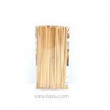 50 pailles en pailles naturelle - Small