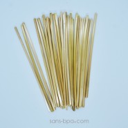 50 pailles en pailles naturelle - Small