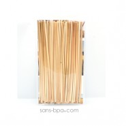 50 pailles en paille naturelle - Small