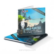 Livre pour enfant - Carlos Albatros & l'île hantée - JARVIN JAUDEAU