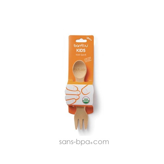Couverts enfant 2-en-1 BAMBU