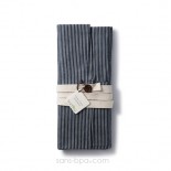Tablier bleu rayures